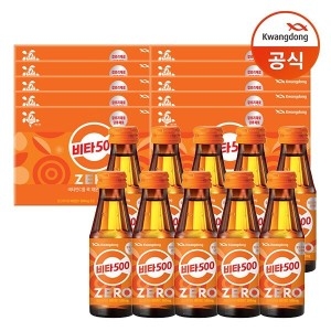 광동제약 비타500 제로 100ml x100병 1박스