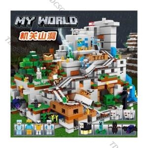 마인크래프트  레고호환 산속동굴 21137