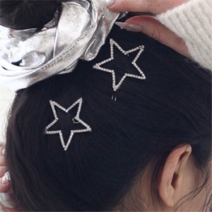 티오유  Glitter star hairpin_TGH030