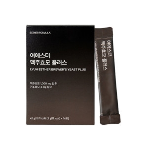 여에스더 맥주효모 플러스 3g 14포