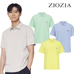 지오지아 남성 원제로원 반팔 카라 티셔츠_ABB2TT1154