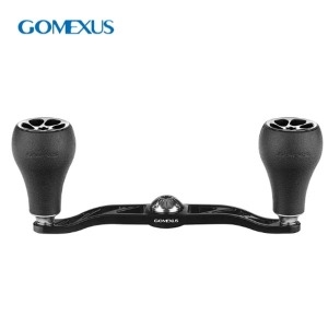 시마노  고멕서스-BDH-TPE30 터치 베이트릴 더블핸들 120MM 블랙 블랙 120MM