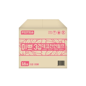 팜파스 점보롤화장지 미쁘 100% 천연펄프 업소용