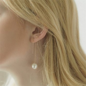 티오유  Seven Silver Pin Earring_cl777