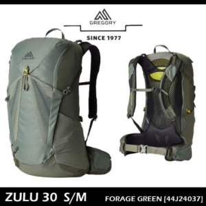 그레고리 NEW 줄루 30 리터 S M 사이즈 FORAGE GREEN 44J24037 남성배