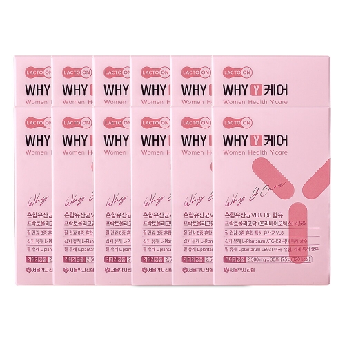 서울약사신협 WHY Y케어 질 유래 특허 유산균 2.5g 30포