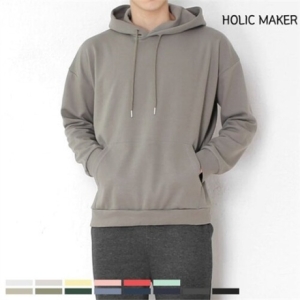 유니클로 대체 봄여름 홀릭메이커 남자 후드티 HTT016 오버핏 긴팔 티셔츠남자티셔츠 남성티셔츠 후드티 후
