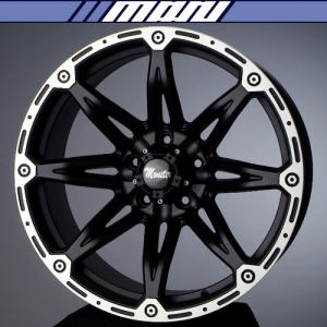마루모터  몬스터 XD-5 413/알미늄휠/세미매트 블랙림폴리쉬/15인치5홀139.7/봉고3 2륜/4륜/포터2 4륜/휠