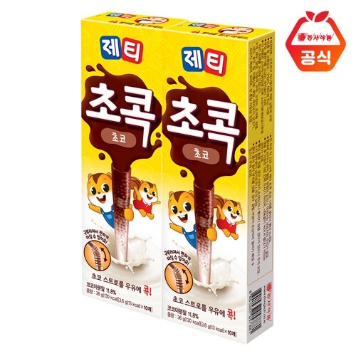 동서식품  제티 초콕 바나나맛 3.6g 10개입