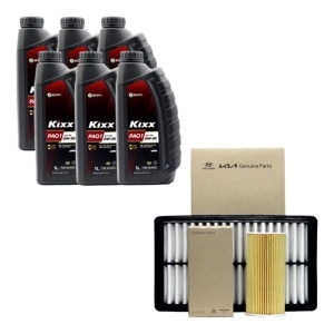 GS칼텍스 KIXX PAO1 0W30 6L + 순정필터 올뉴카니발 가솔린