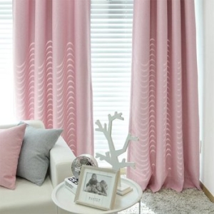 파라다이스홈 블란도 암막커튼 소프트핑크