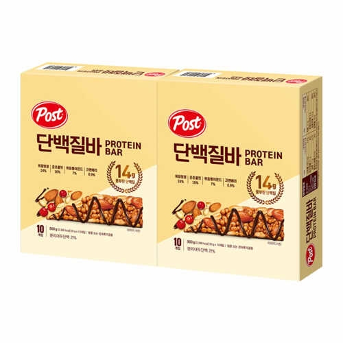 포스트 단백질바 500g