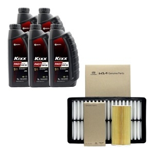 GS칼텍스 KIXX PAO1 0W30 5L + 순정필터 올뉴투싼 1.6 디젤