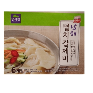 면사랑  남해 멸치칼제비 180G X 6