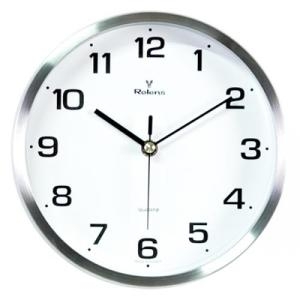 코맥스 로렌스 AL200 지름 20Cm 알루미늄 무소음 벽시계