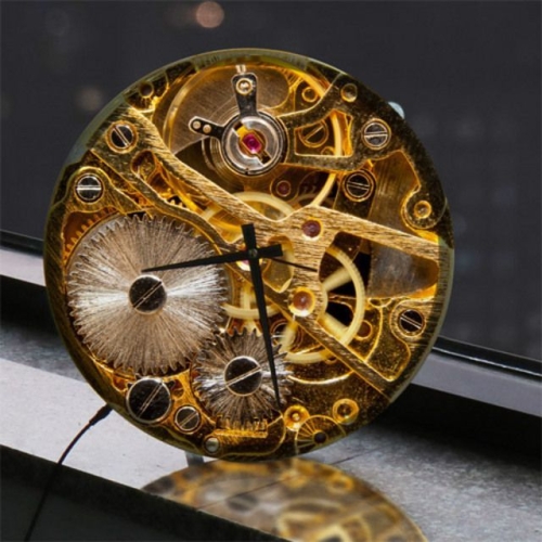 꾸밈  nf074-LED시계액자35R틱톡틱톡시계태엽