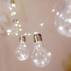 스투피드  LED 와이어 전구모양등 10구 100P