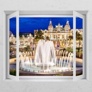 cj331-카지노의야경_창문그림액자-꾸밈