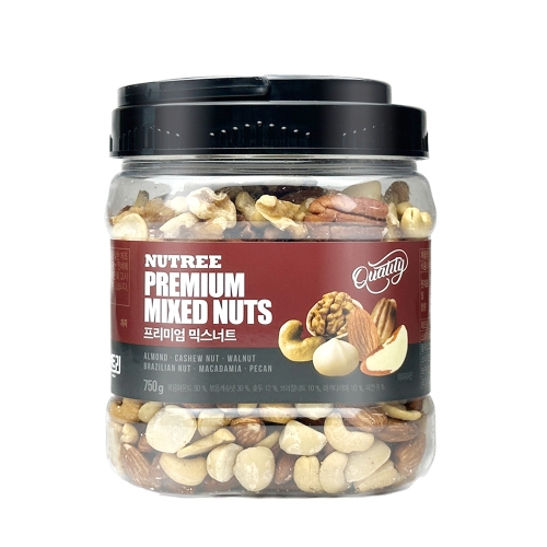 너트리  무첨가 견과100 프리미엄 믹스너트 750g