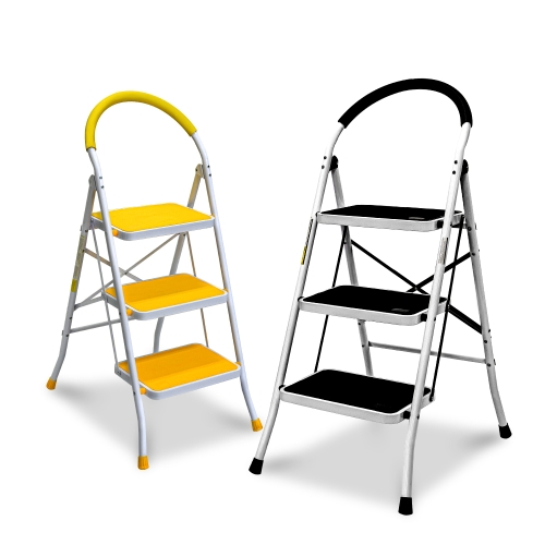 로티홈시스  계단 3단 가정용 접이식 사다리