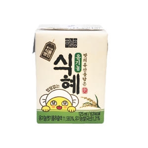 하늘청 HACCP 유기농 밥알없는 식혜 125ml 24개입