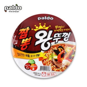 팔도  왕뚜껑10개 + 짬뽕왕뚜껑5개
