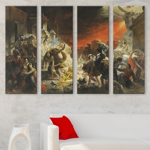 꾸밈  pz057-폼페이의마지막날대형노프레임세트