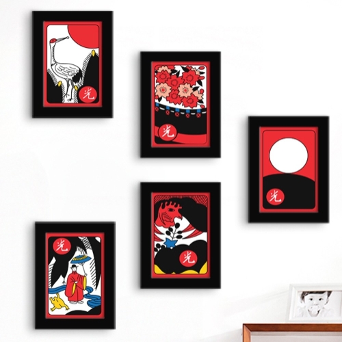 꾸밈  cw510-화투오광액자세트