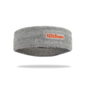 윌슨 스포츠 헤어밴드 GRAY 머리끈 머리띠 런닝 테니스 배드민턴