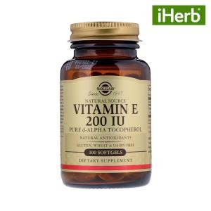 솔가 비타민E 200IU 100캡슐