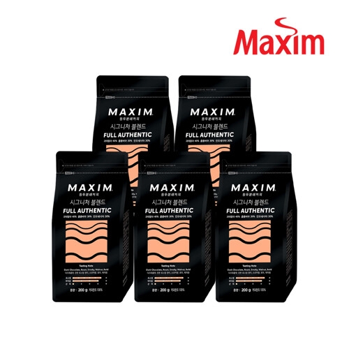 동서식품 맥심 시그니처 블렌드 풀 어센틱 200g