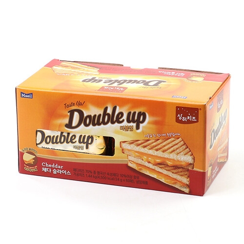 매일유업  상하치즈 더블업 체다 슬라이스 치즈 240g