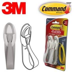 3M  전선걸이홀더 후크 클립 대2P 후크 벽걸
