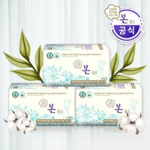 유기농본 골드 롱팬티라이너36Px3팩