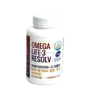 유니시티 오메가 라이프-3 리졸브 120캡슐