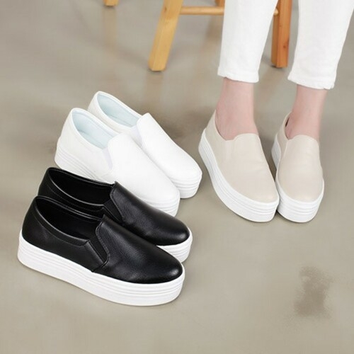 타미나 4cm통굽 심플 슬립온 CNK포미닛  2757305