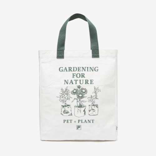 휠라 가드닝시리즈 타이벡에코백(FS3BCE5E01X_OWH)