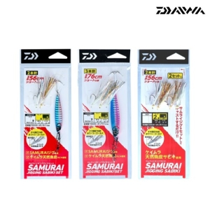 다이와  거상코리아 사무라이 지깅 사비키세트 메탈지그 2본 20g 선택완료 20g-ph핑크이와시-199394