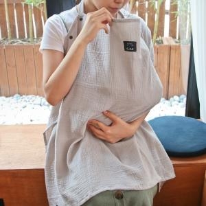 코니테일 수유가리개-라이트그레이