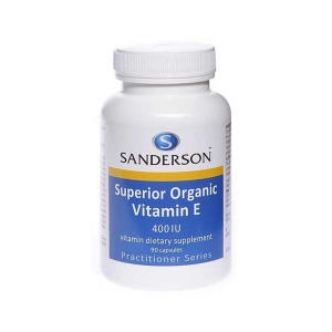 샌더슨 오가닉 비타민E 400IU 90정