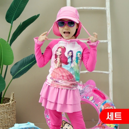 오키즈  시크릿쥬쥬 상하수영복 캉캉-PN126 N0221