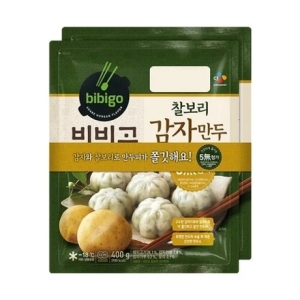 CJ제일제당 비비고 찰보리 감자만두 400g