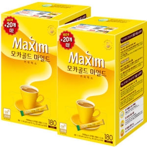 동서식품 맥심 모카골드 마일드 180T+180T 총 360T