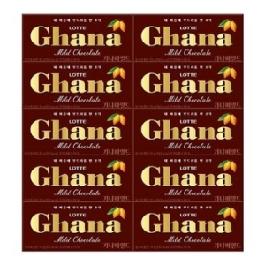 롯데제과  가나 마일드 초콜릿 70g