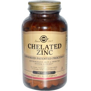 솔가 킬레이트 아연 250캡슐