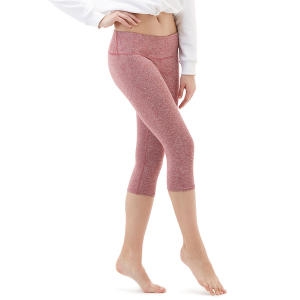 테슬라 요가 바지 카프리 미드웨이스트 FYC21