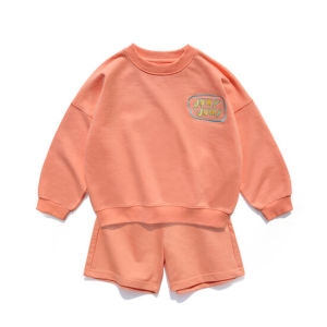 나로 점핑엘리 맨투맨 하프팬츠 셋업