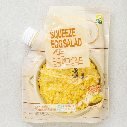 풍림푸드 풍요한아침 짜먹는 달콤 에그 샐러드 500g