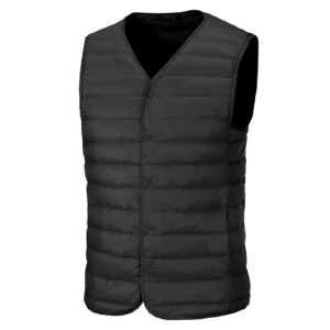 데피  VQC DW930-BK 다운 브이넥 조끼