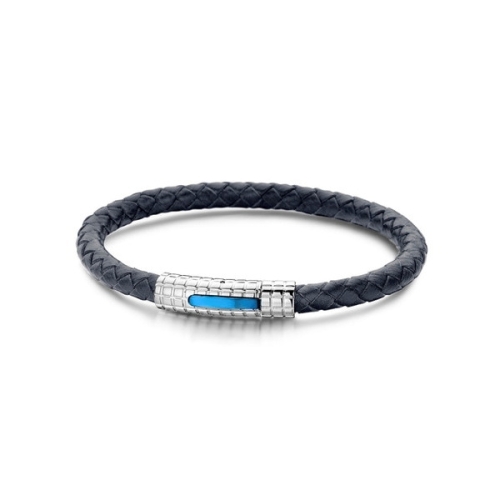 발란스3000  프랭크1967  폼페이 네이비  7FB-0007 가죽팔찌 네델란드 남성 패션팔찌